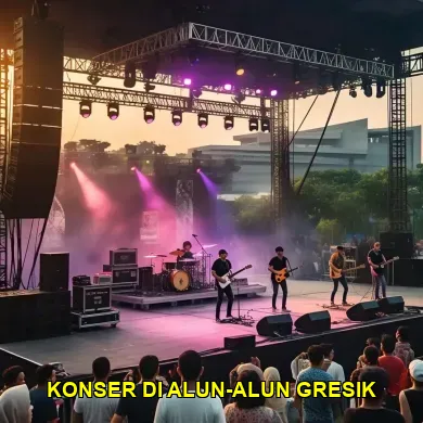 Konser di Alun-Alun Gresik? Ini Solusi Nyaman Pemonton